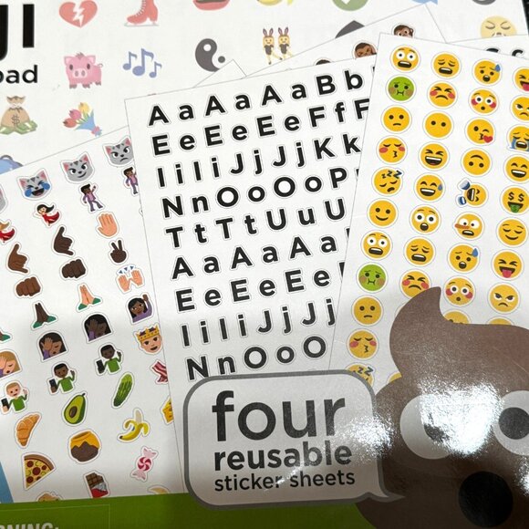 Emoji Jumbo Sticker Pad by Innovative Designs - Picture 9 of 10